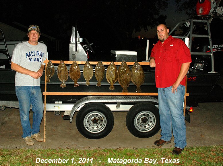 Flounder Gigging Trips - December 1, 2011